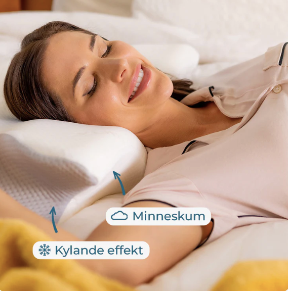 ErgoDream – Ergonomisk Kudde För Bättre Sömn