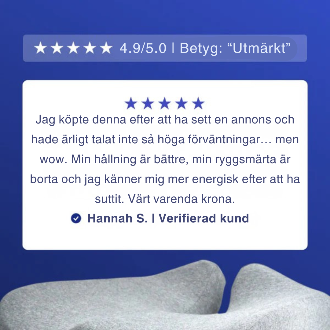 Ortopedisk sittkudde